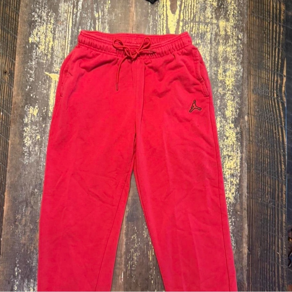 Jordan  Red Sweatpants